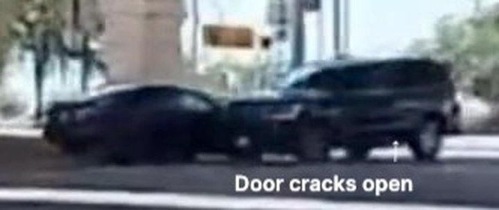 Frame 2 of 19: Door cracks open