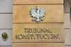 The entrance of the Constitutional Tribunal building in Warsaw