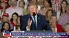 Donald Trump speaking at a rally in Grand Island, Nebraska
