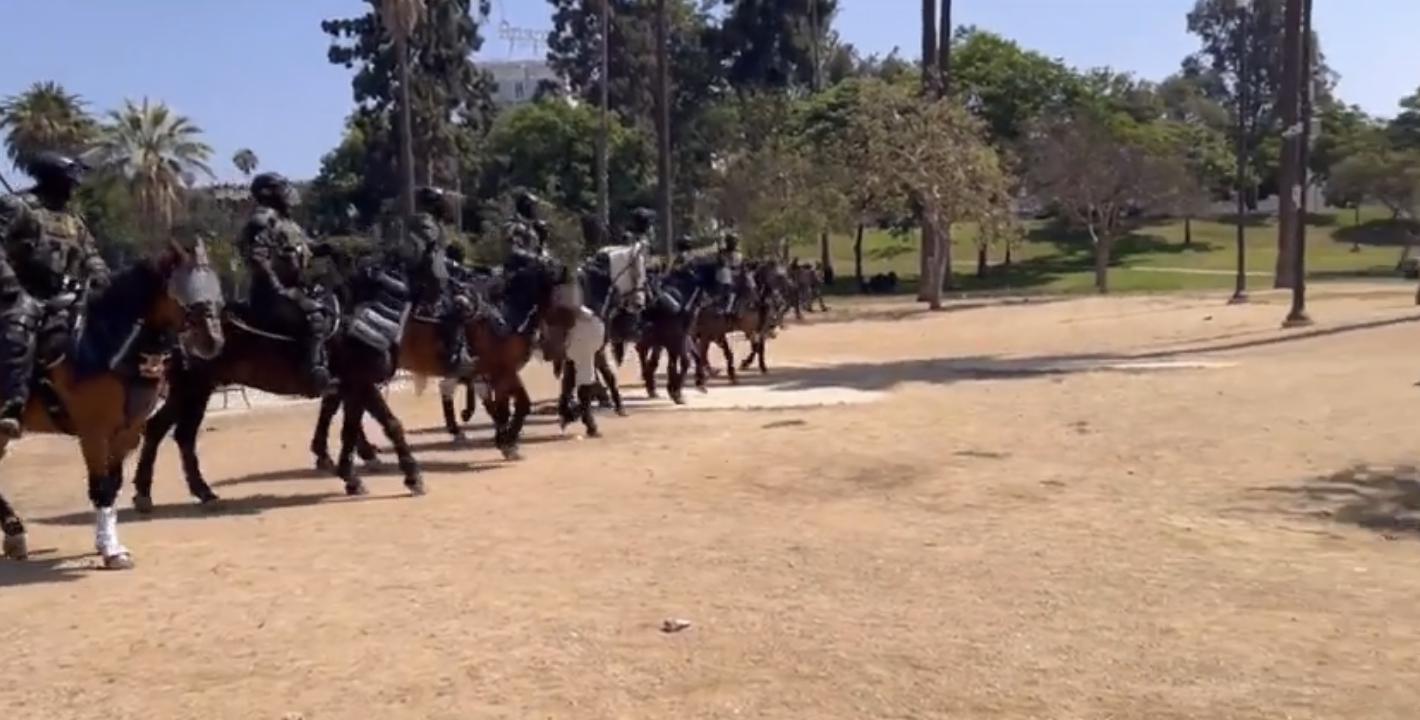 How Trump Brought ICE and the Army to Stage a Propaganda Raid in MacArthur Park