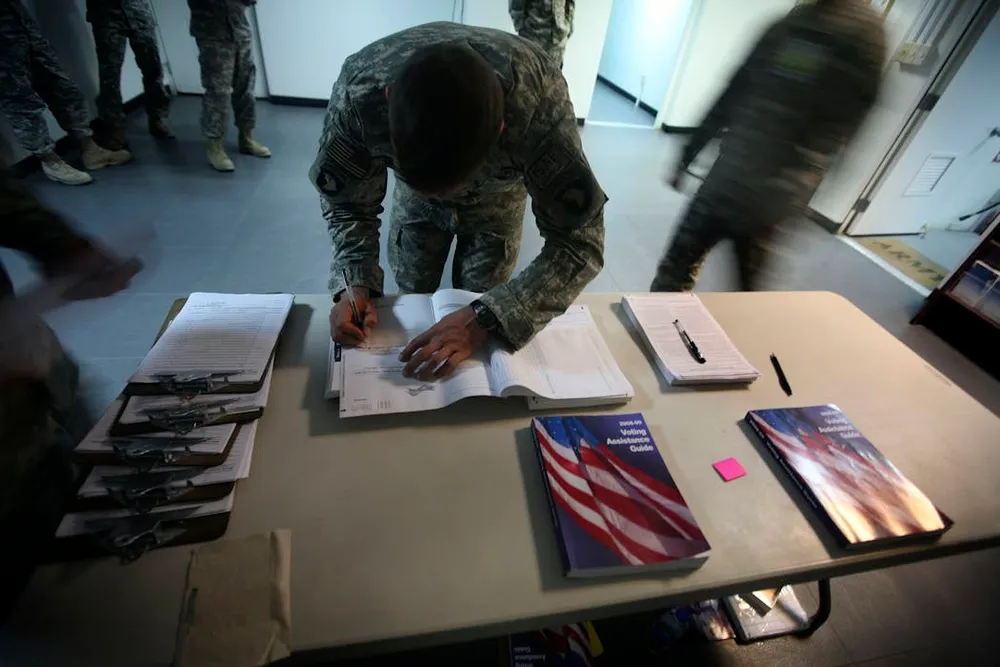 Military voters were at the heart of the Supreme Court’s mail-in ballot decision