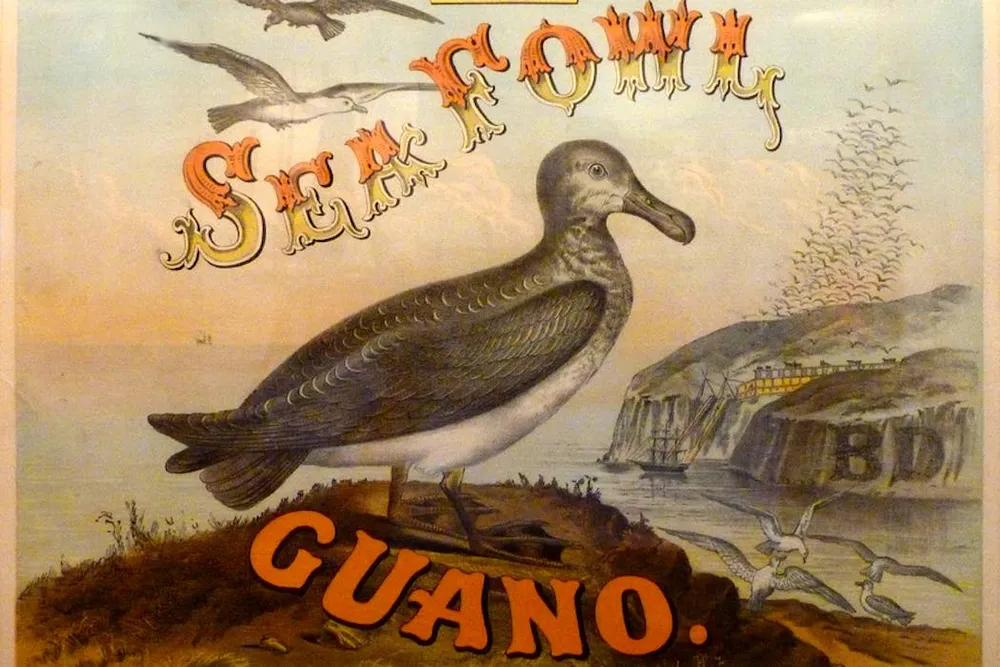 Bird droppings were a foundation of modern agriculture and American empire