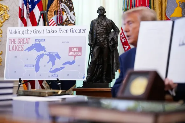 Lake Ontario to Lake America – who gets to decide what goes on maps?