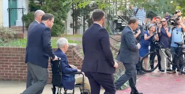 Mitch McConnell Returns to the Senate in a Wheelchair, 17 Years Past Retirement Age